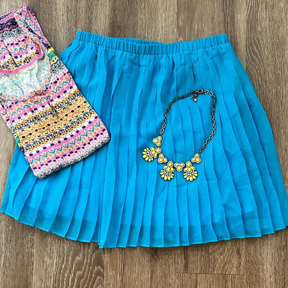 Urban Outfitters blue skirt
